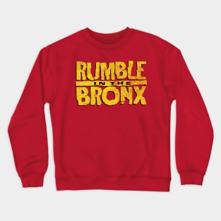 Rumble in the Bronx - Vintage 80s Distressed Crewneck Sweatshirt